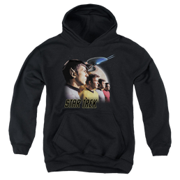 Star Trek The Original Series Forward To Adventure - Youth Hoodie Youth Hoodie (Ages 8-12) Star Trek   