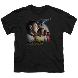 Star Trek The Original Series Forward To Adventure - Youth T-Shirt Youth T-Shirt (Ages 8-12) Star Trek   