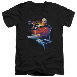 Star Trek Tng 25 Men's V-Neck T-Shirt Men's V-Neck T-Shirt Star Trek   