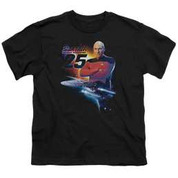 Star Trek The Original Series Tng 25 - Youth T-Shirt Youth T-Shirt (Ages 8-12) Star Trek   
