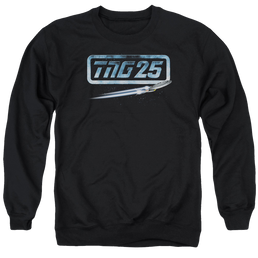 Star Trek The Next Generation Tng 25 Enterprise - Men's Crewneck Sweatshirt Men's Crewneck Sweatshirt Star Trek   
