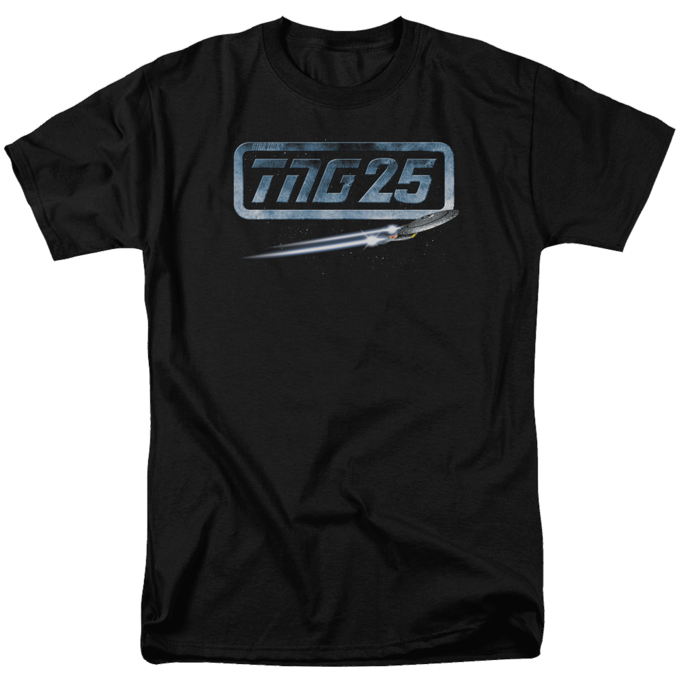 Star Trek The Next Generation Tng 25 Enterprise - Men's Regular Fit T-Shirt Men's Regular Fit T-Shirt Star Trek   