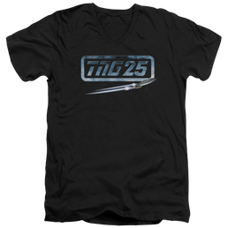 Star Trek The Next Generation Tng 25 Enterprise - Men's V-Neck T-Shirt Men's V-Neck T-Shirt Star Trek   
