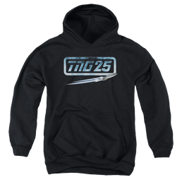 Star Trek The Next Generation Tng 25 Enterprise - Youth Hoodie Youth Hoodie (Ages 8-12) Star Trek   