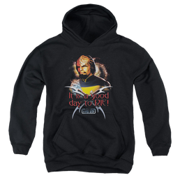 Star Trek The Next Generation Good Day To Die - Youth Hoodie Youth Hoodie (Ages 8-12) Star Trek   