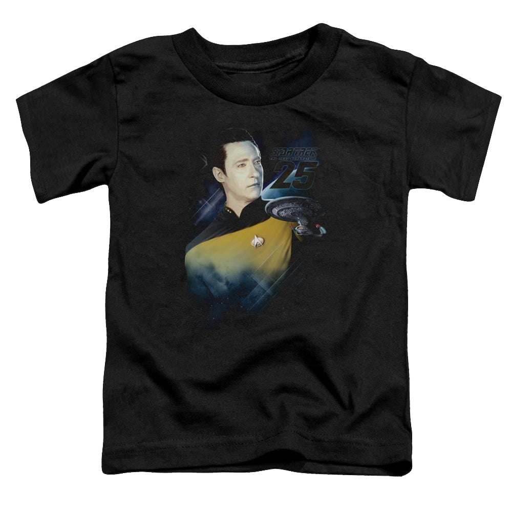 Star Trek Data 25th Toddler T-Shirt Toddler T-Shirt Star Trek   