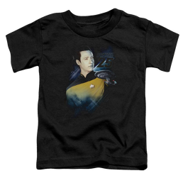 Star Trek Data 25th Toddler T-Shirt Toddler T-Shirt Star Trek   