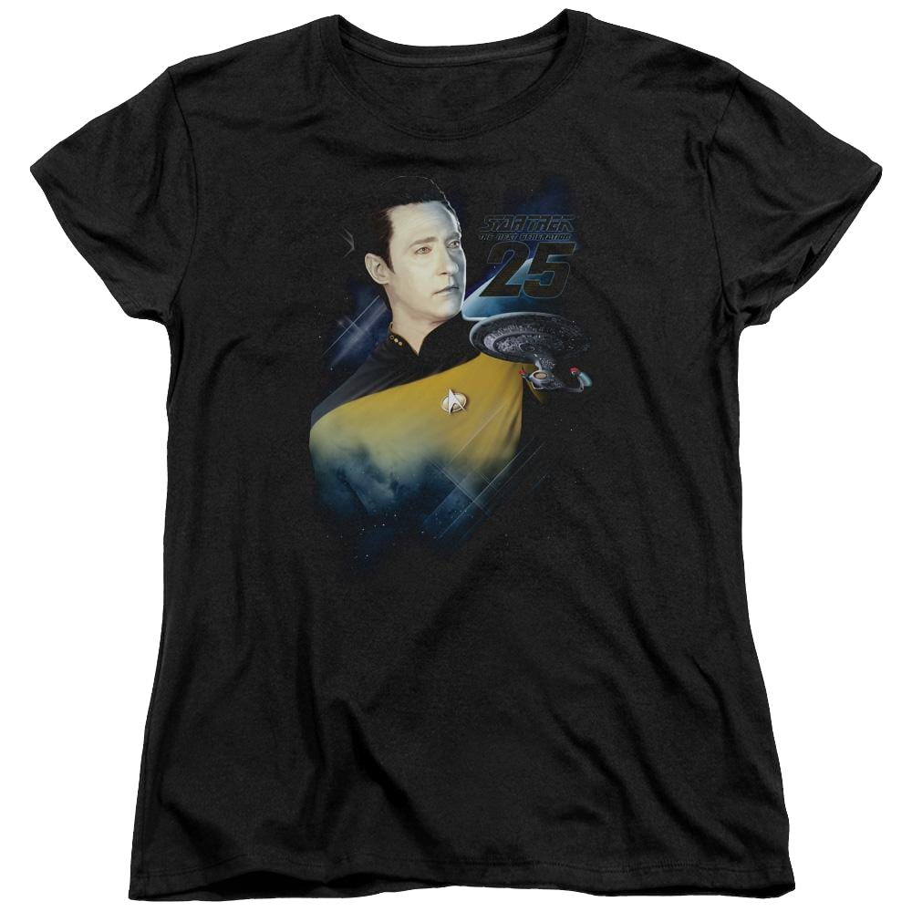 Star Trek Data 25th Women's T-Shirt Women's T-Shirt Star Trek   