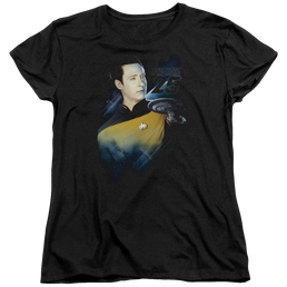 Star Trek Data 25th Women's T-Shirt Women's T-Shirt Star Trek   