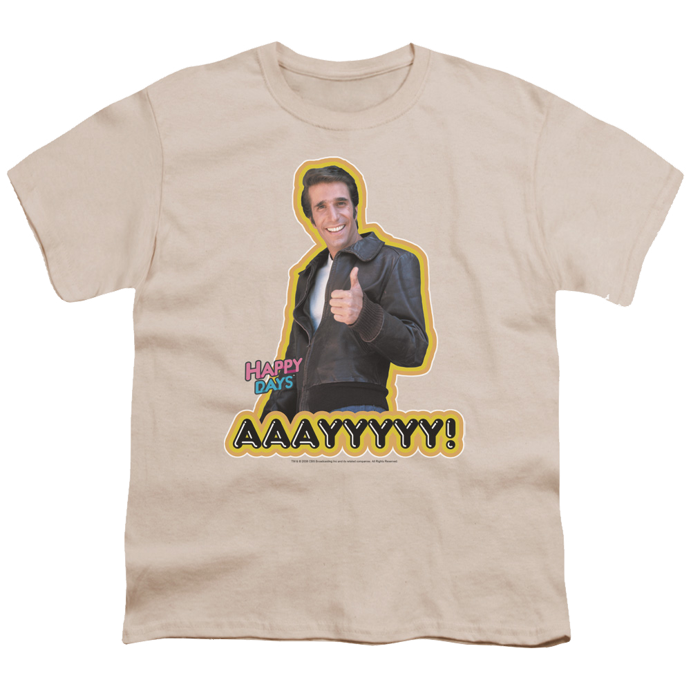 Happy Days Aaayyyyy Youth T-Shirt (Ages 8-12) Youth T-Shirt (Ages 8-12) Happy Days   