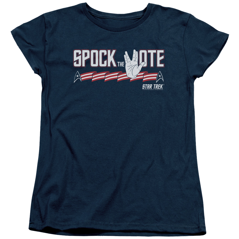Star Trek Spock The Vote Women's T-Shirt Women's T-Shirt Star Trek   