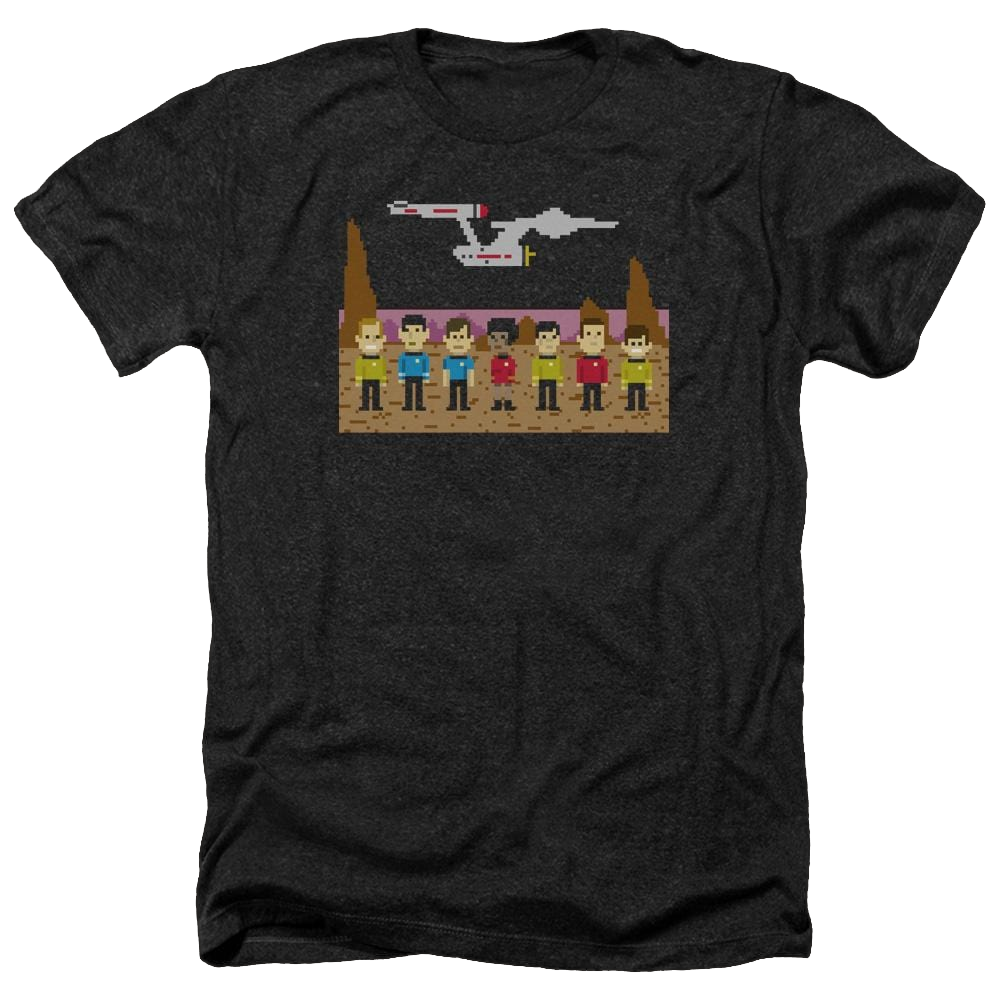 Star Trek Tos Trexel Crew Men's Heather T-Shirt Men's Heather T-Shirt Star Trek   