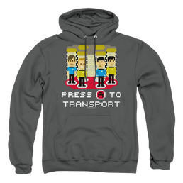 Star Trek Press A To Transport Pullover Hoodie Pullover Hoodie Star Trek   