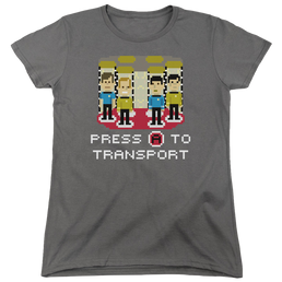 Star Trek Press A To Transport Women's T-Shirt Women's T-Shirt Star Trek   