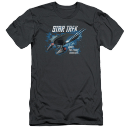Star Trek The Final Frontier Men's Slim Fit T-Shirt Men's Slim Fit T-Shirt Star Trek   