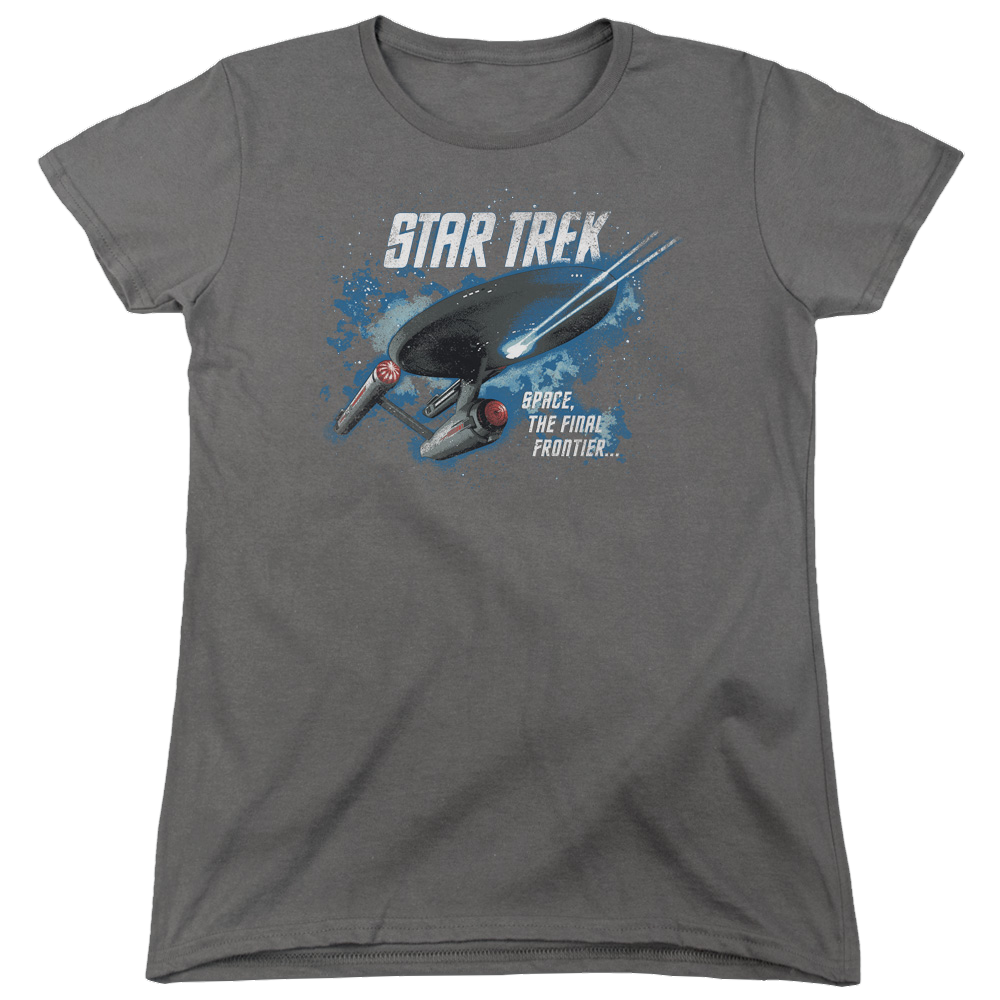 Star Trek The Final Frontier Women's T-Shirt Women's T-Shirt Star Trek   