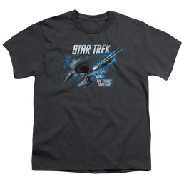 Star Trek The Original Series The Final Frontier - Youth T-Shirt Youth T-Shirt (Ages 8-12) Star Trek   