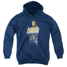 Star Trek The Original Series Beam Me Up - Youth Hoodie Youth Hoodie (Ages 8-12) Star Trek   