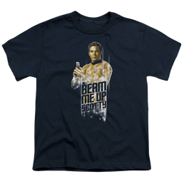 Star Trek The Original Series Beam Me Up - Youth T-Shirt Youth T-Shirt (Ages 8-12) Star Trek   