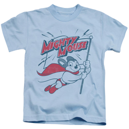 Mighty Mouse Mighty Flag Kid's T-Shirt (Ages 4-7) Kid's T-Shirt (Ages 4-7) Mighty Mouse   