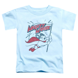 Mighty Mouse Mighty Flag - Toddler T-Shirt Toddler T-Shirt Mighty Mouse   