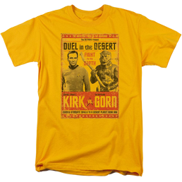Star Trek Duel In The Desert Men's Regular Fit T-Shirt Men's Regular Fit T-Shirt Star Trek   