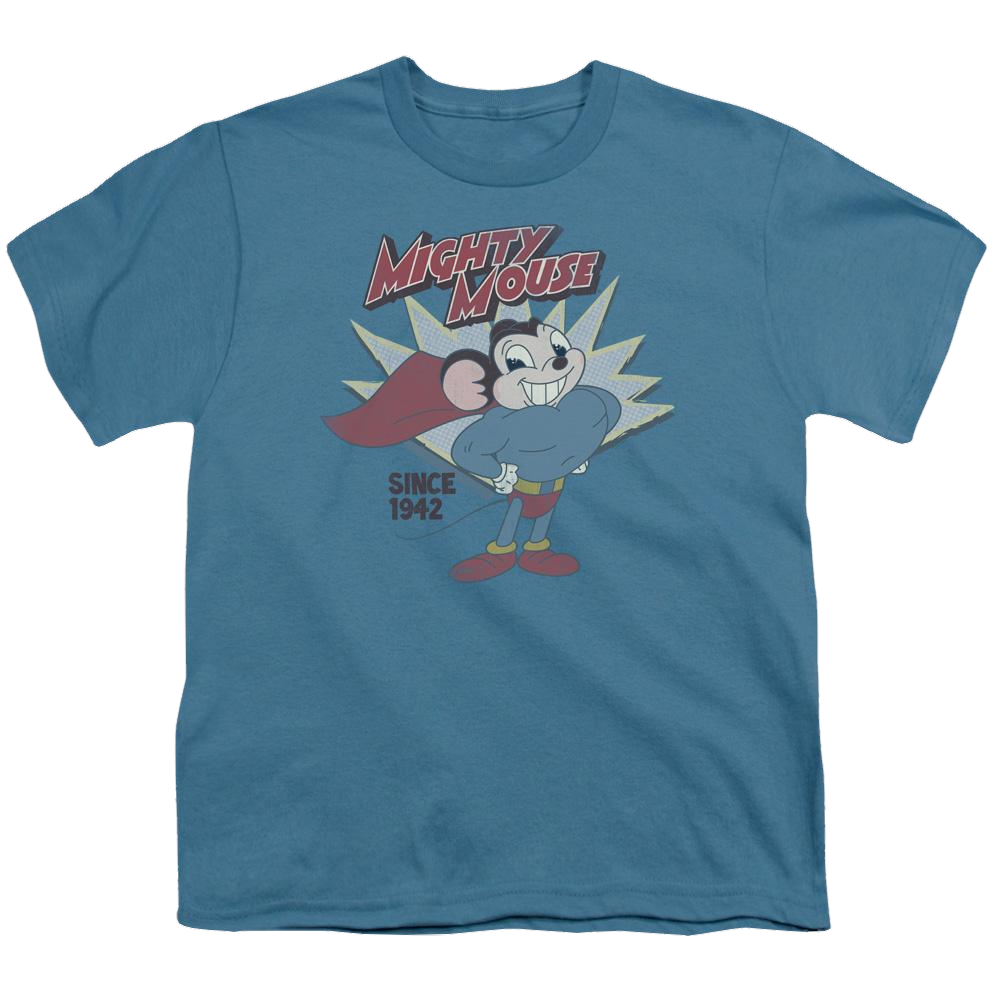 Mighty Mouse 1942 Youth T-Shirt (Ages 8-12) Youth T-Shirt (Ages 8-12) Mighty Mouse   