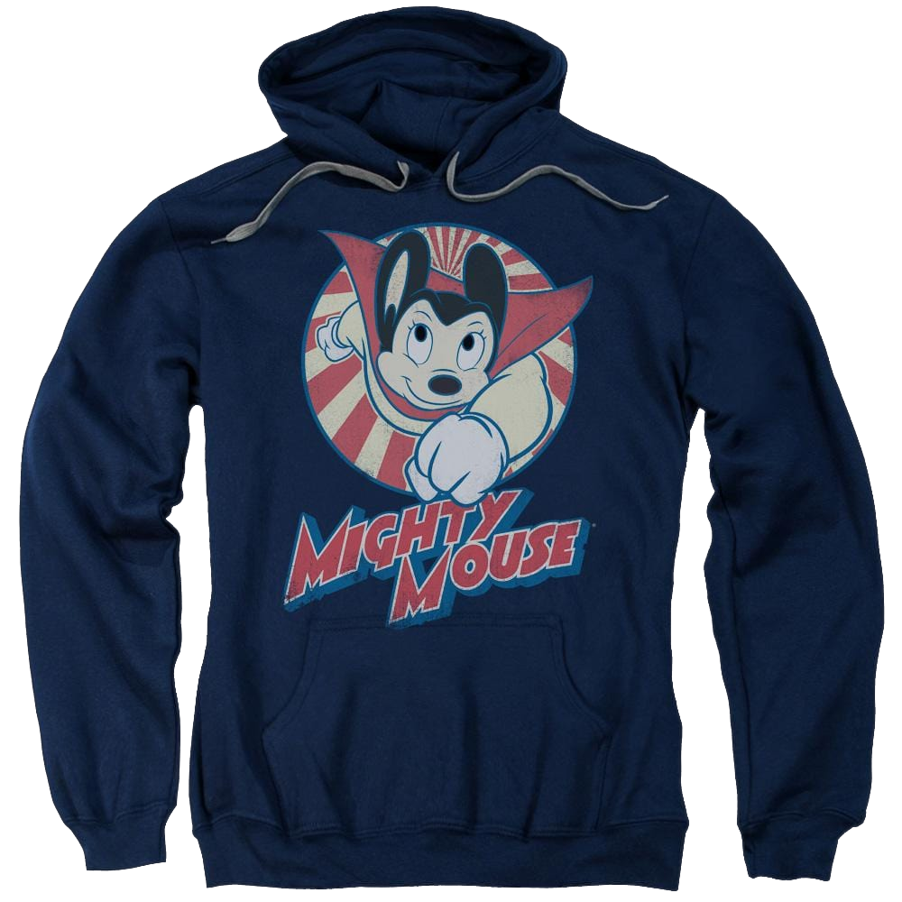 Mighty Mouse The One The Only Pullover Hoodie Pullover Hoodie Mighty Mouse   