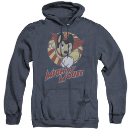 Mighty Mouse The One The Only - Heather Pullover Hoodie Heather Pullover Hoodie Mighty Mouse   