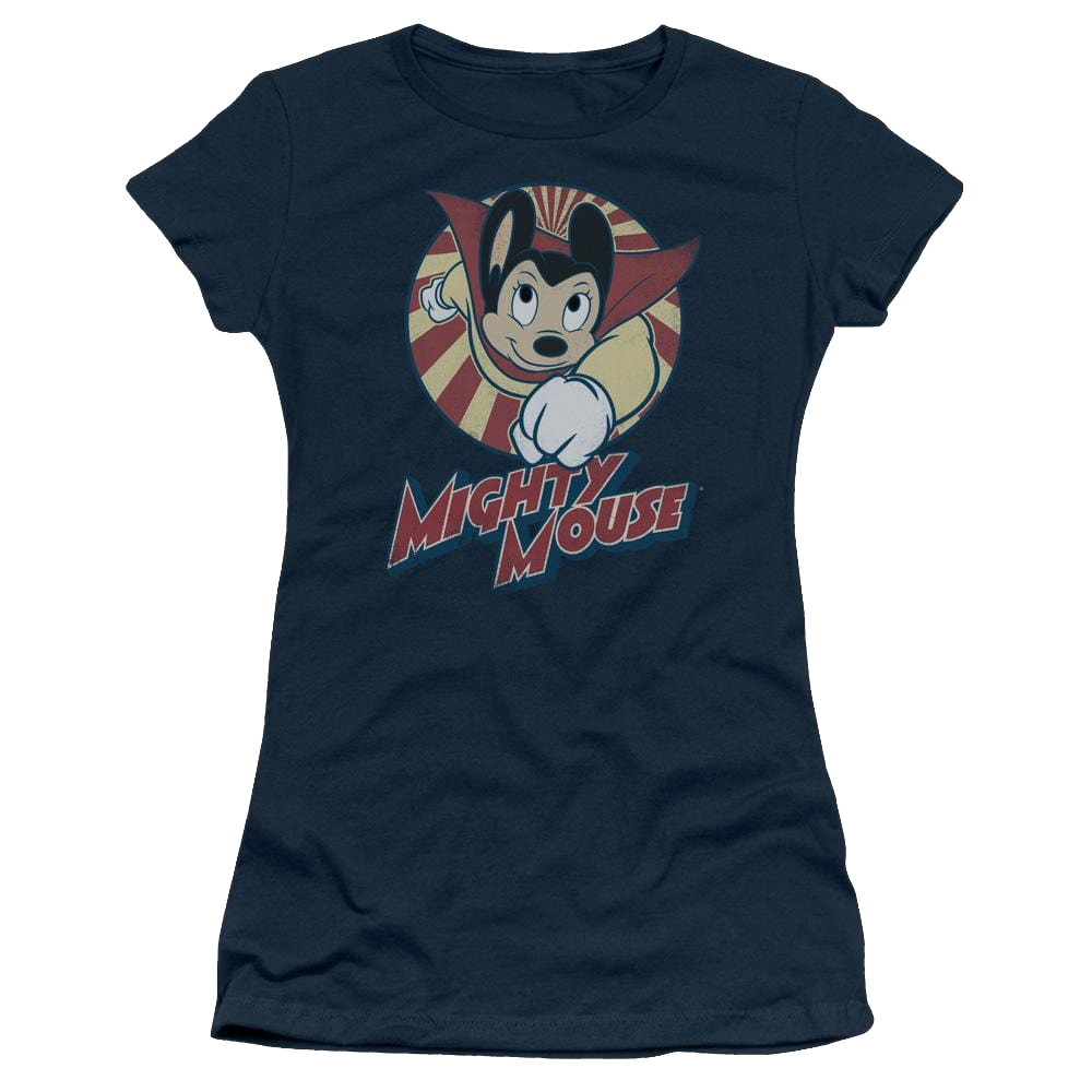 Mighty Mouse The One The Only Juniors T-Shirt Juniors T-Shirt Mighty Mouse   