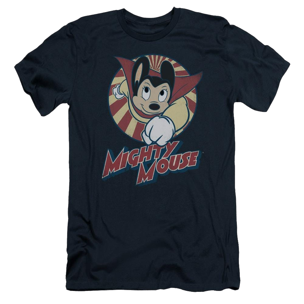 Mighty Mouse The One The Only Men's Slim Fit T-Shirt Men's Slim Fit T-Shirt Mighty Mouse   
