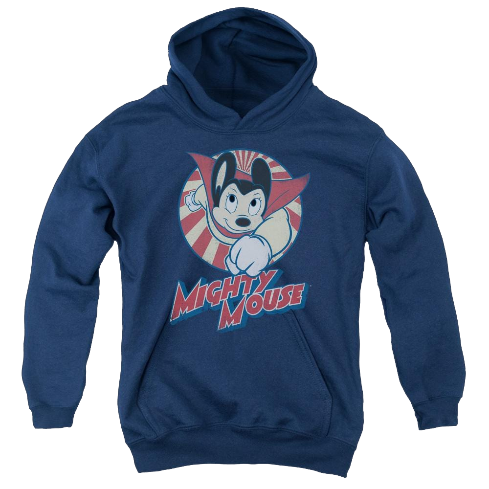 Mighty Mouse The One The Only Youth Hoodie (Ages 8-12) Youth Hoodie (Ages 8-12) Mighty Mouse   