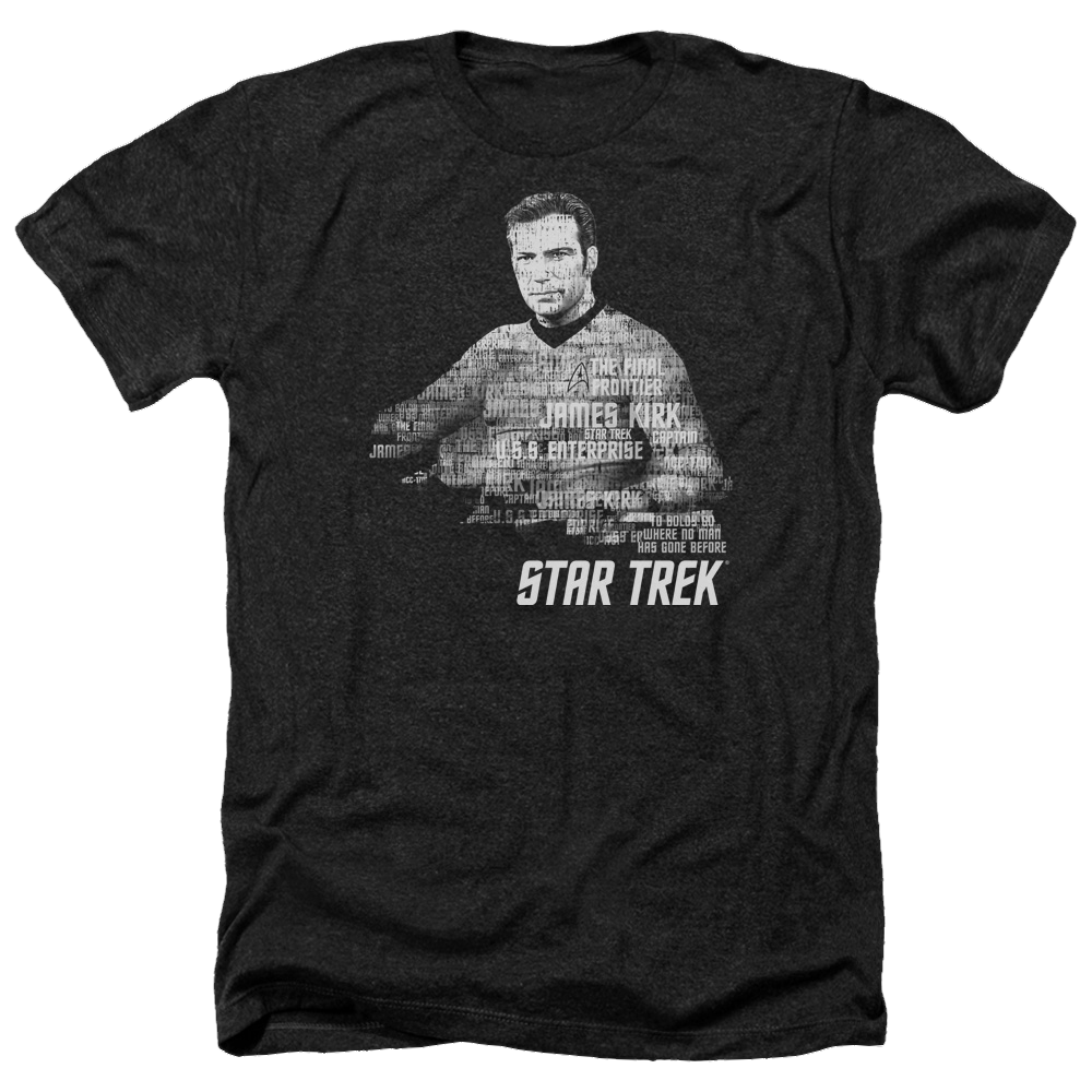 Star Trek Kirk Words Men's Heather T-Shirt Men's Heather T-Shirt Star Trek   