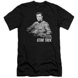 Star Trek Kirk Words Men's Premium Slim Fit T-Shirt Men's Premium Slim Fit T-Shirt Star Trek   
