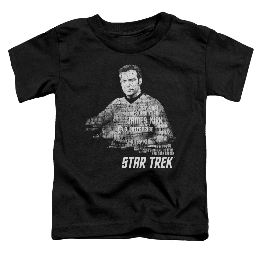 Star Trek Kirk Words Toddler T-Shirt Toddler T-Shirt Star Trek   