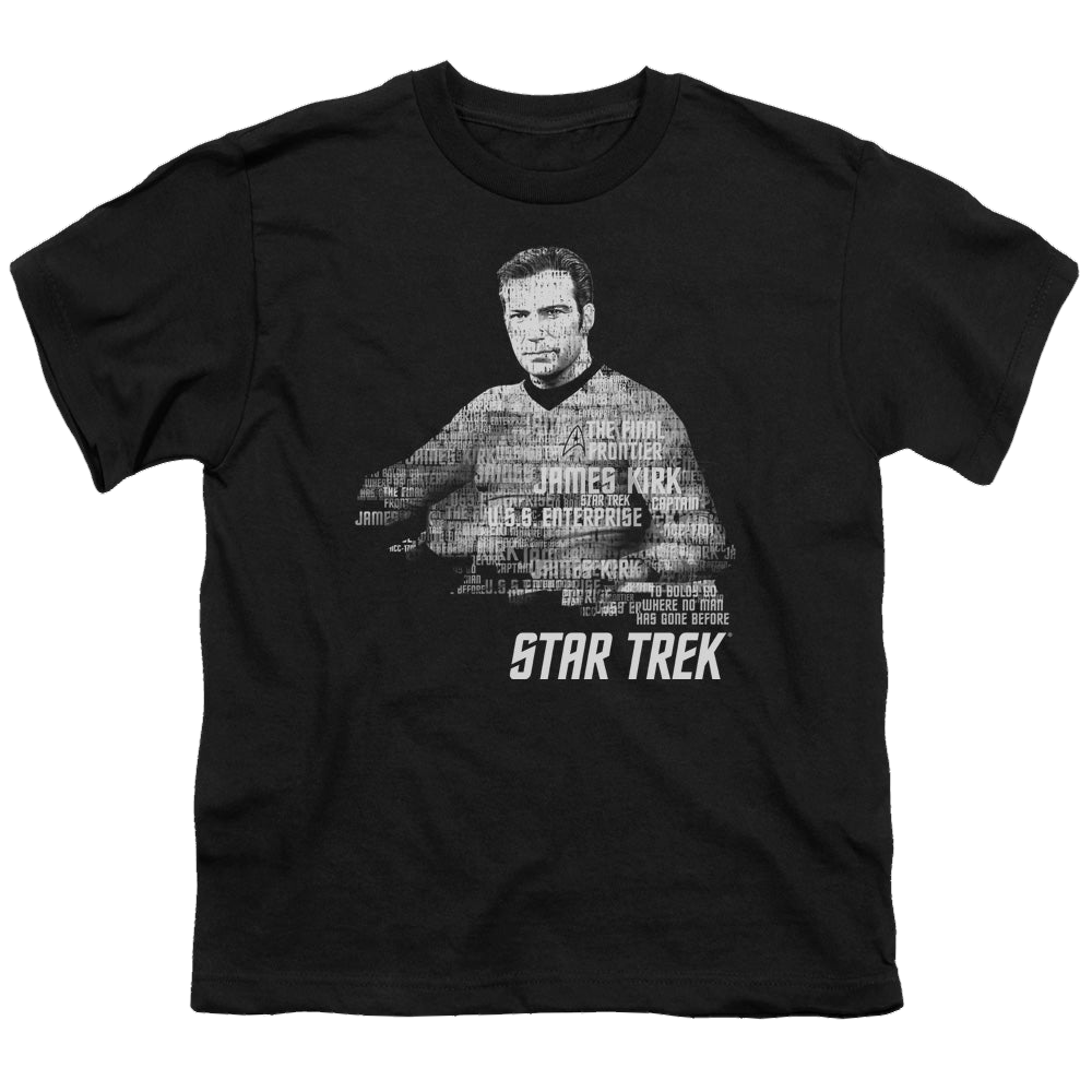 Star Trek The Original Series Kirk Words - Youth T-Shirt Youth T-Shirt (Ages 8-12) Star Trek   