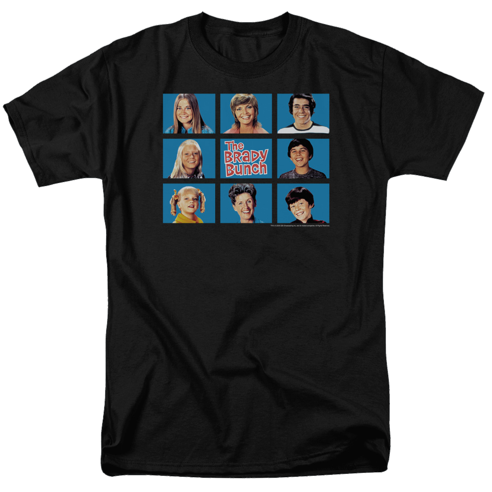 Brady Bunch Framed - Men's Regular Fit T-Shirt Men's Regular Fit T-Shirt Brady Bunch   