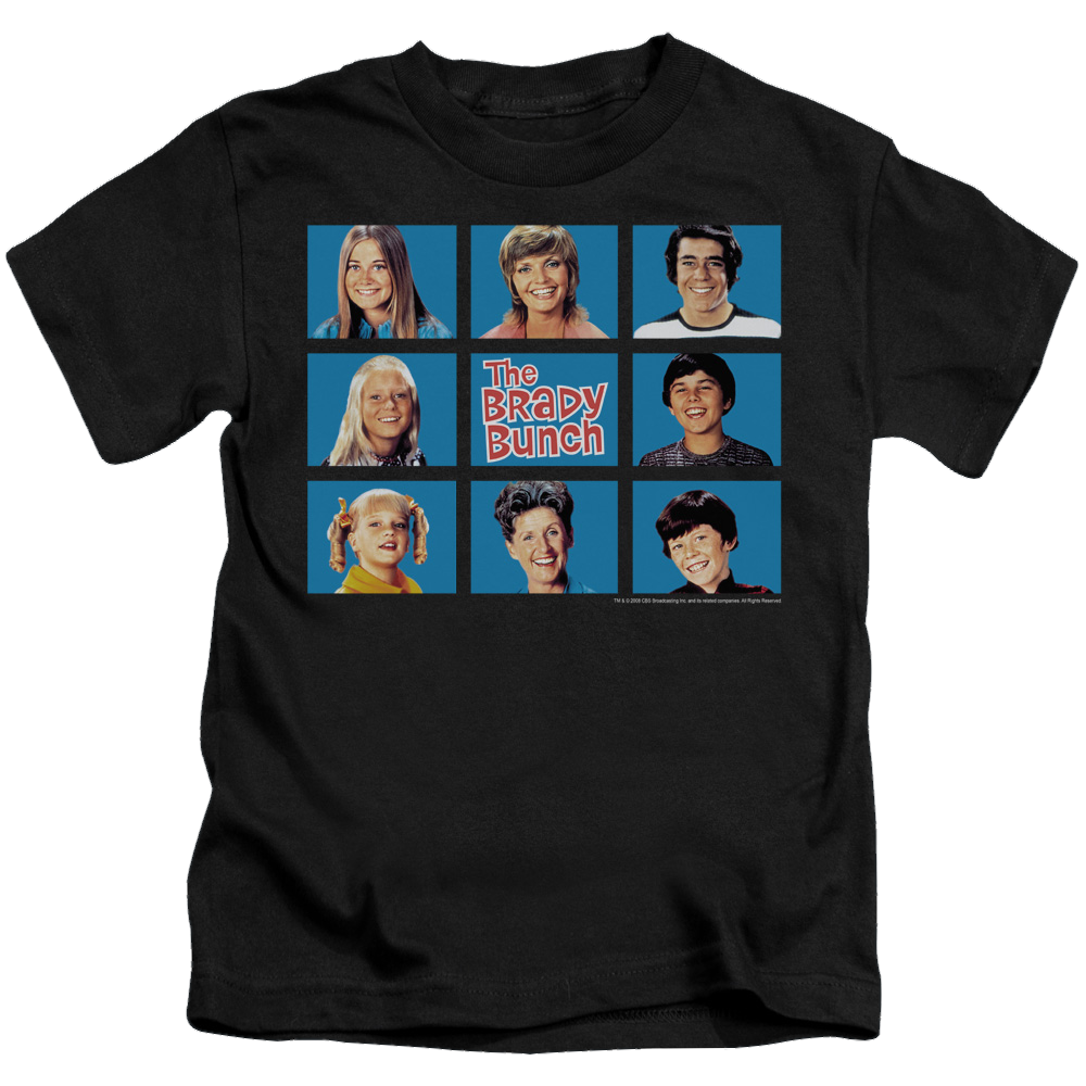 Brady Bunch Framed - Kid's T-Shirt (Ages 4-7) Kid's T-Shirt (Ages 4-7) Brady Bunch   