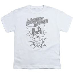 Mighty Mouse Bursting Out Youth T-Shirt (Ages 8-12) Youth T-Shirt (Ages 8-12) Mighty Mouse   