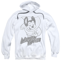 Mighty Mouse Mighty Sketch Pullover Hoodie Pullover Hoodie Mighty Mouse   