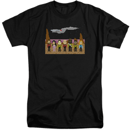 Star Trek The Next Generation Tng Trexel Creq - Men's Tall Fit T-Shirt Men's Tall Fit T-Shirt Star Trek   