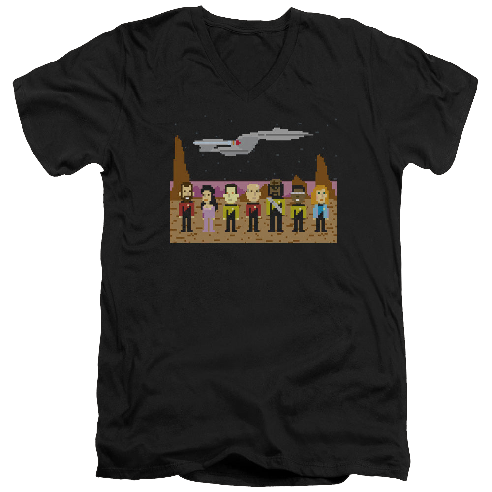 Star Trek The Next Generation Tng Trexel Creq - Men's V-Neck T-Shirt Men's V-Neck T-Shirt Star Trek   