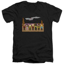 Star Trek The Next Generation Tng Trexel Creq - Men's V-Neck T-Shirt Men's V-Neck T-Shirt Star Trek   
