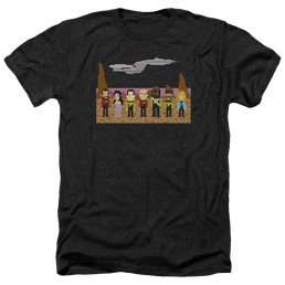 Star Trek The Next Generation Tng Trexel Creq - Men's Heather T-Shirt Men's Heather T-Shirt Star Trek   