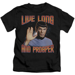 Star Trek Live Long And Prosper Kid's T-Shirt (Ages 4-7) Kid's T-Shirt (Ages 4-7) Star Trek   