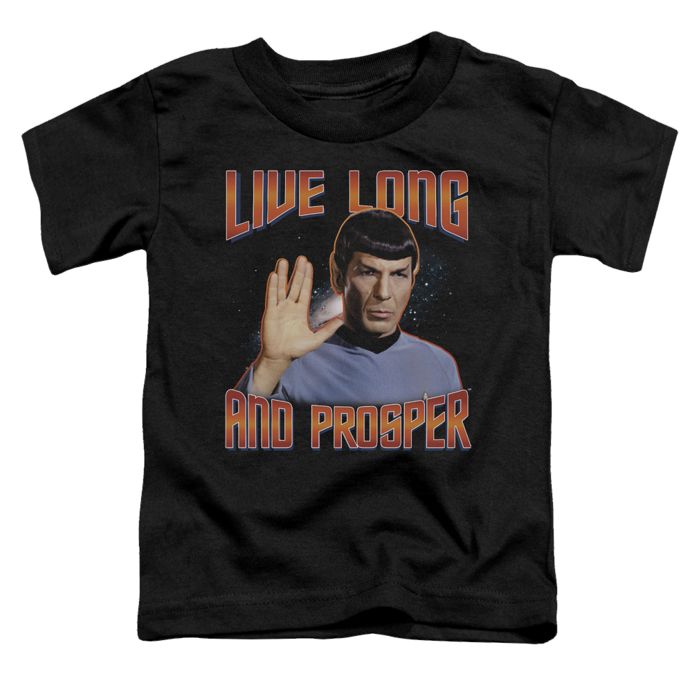 Star Trek Live Long And Prosper Toddler T-Shirt Toddler T-Shirt Star Trek   