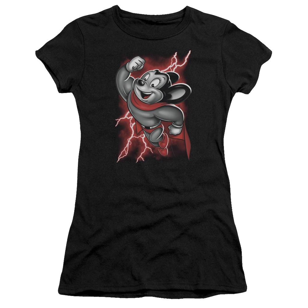Mighty Mouse Mighty Storm Juniors T-Shirt Juniors T-Shirt Mighty Mouse   