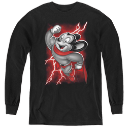Mighty Mouse Mighty Storm - Youth Long Sleeve T-Shirt Youth Long Sleeve T-Shirt Mighty Mouse   