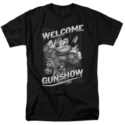 Mighty Mouse Mighty Gunshow Men's Regular Fit T-Shirt Men's Regular Fit T-Shirt Mighty Mouse   