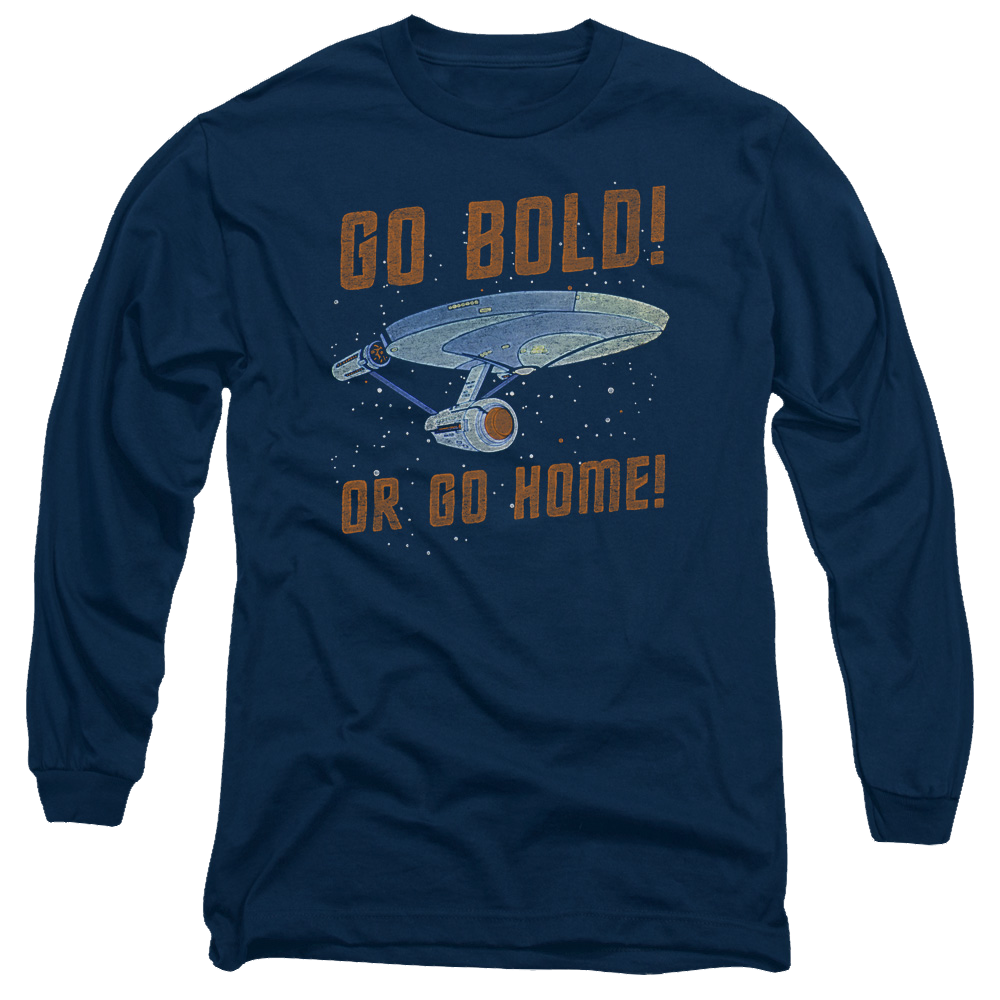 Star Trek Go Bold Men's Long Sleeve T-Shirt Men's Long Sleeve T-Shirt Star Trek   